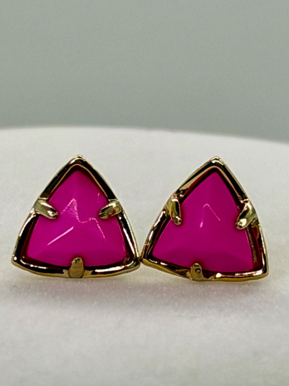 Kendra Scott Gold Parker Earrings in Pink Magnesite